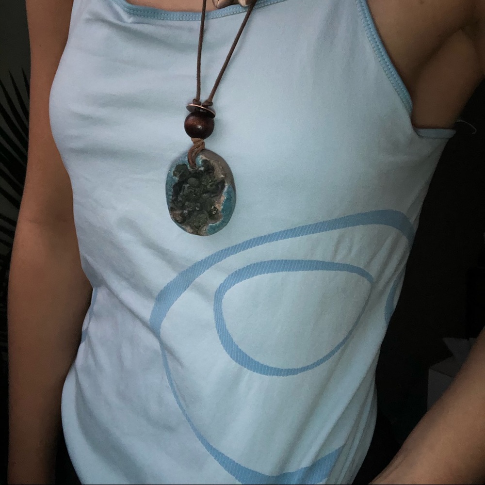 Light Blue Champion Athletic Tank